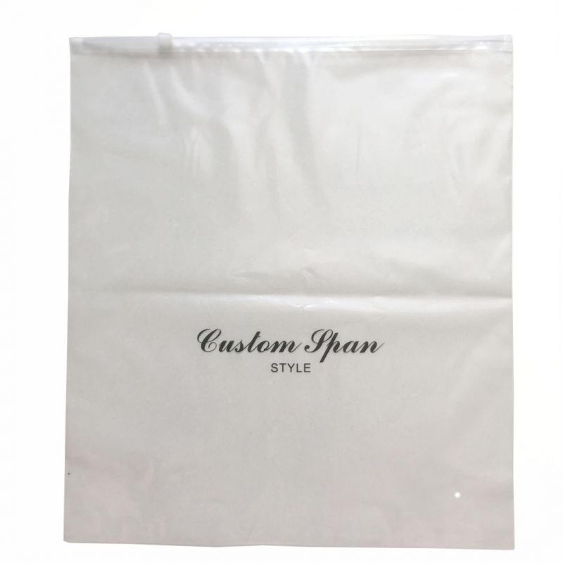 CPE Plastic Bags Ziplock Packaging Bags for Clothing Poly Bag Manufacturer