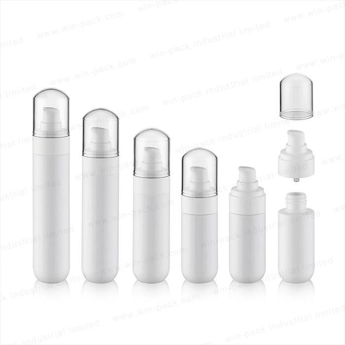 Winpack Cosmetic Plastic Airless White Bottle 15ml 20ml 30ml 40ml