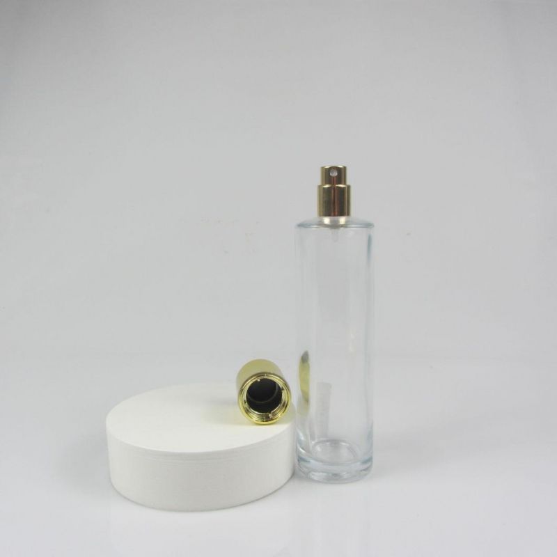 Free Sample Round Spray Glass Perfume Bottle 100 Ml