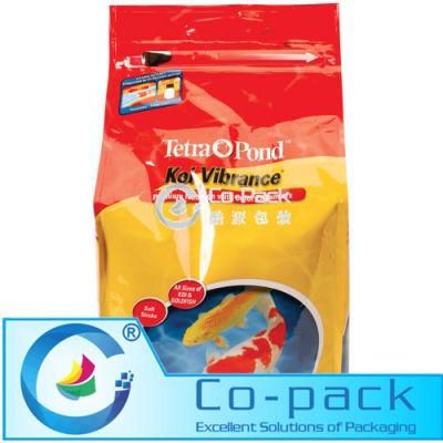 Premium Koi Goldfish Packaging Plastic Food Bag for Fish