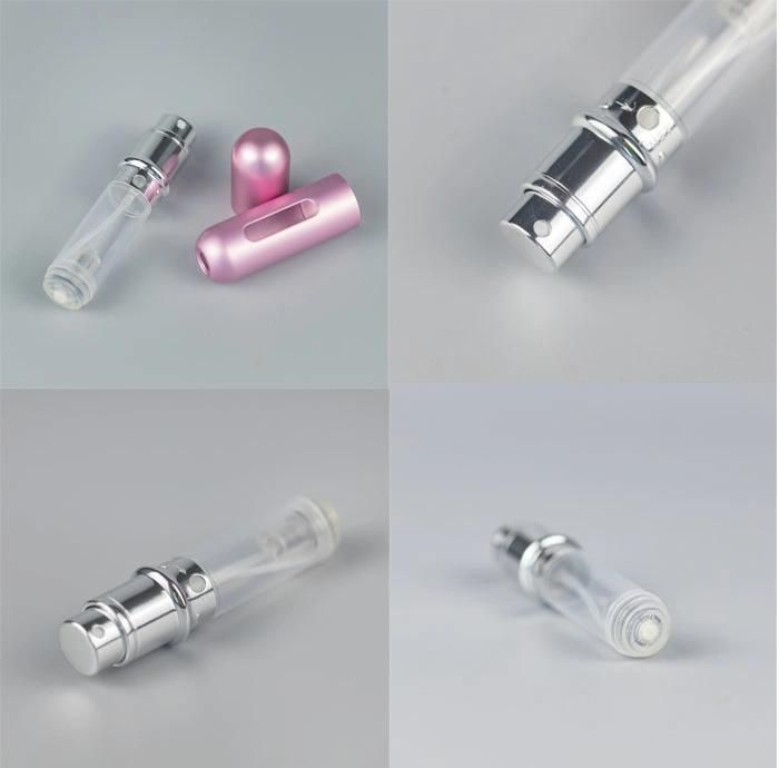 5ml 8ml 10ml Customized Perfume Bottles Logo Twist Press Refillable Perfume Bottle