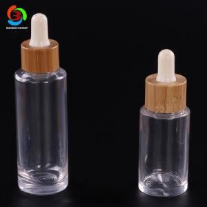 Custom Made Essential Oil Packaging Clear Plastic 60ml Bottle with Dropper