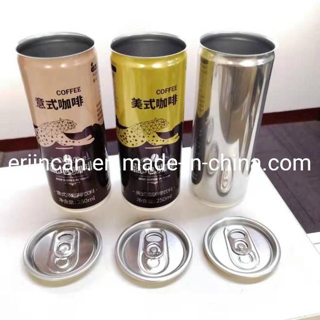 Custom Aluminum Drink Cans 250ml