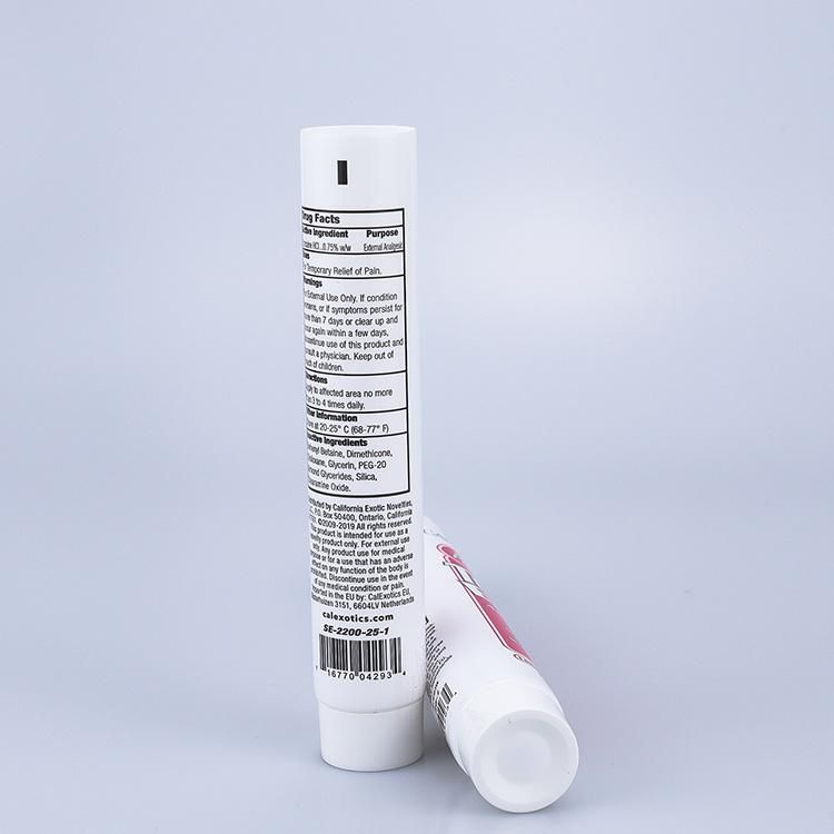 Professional Factory OEM Soft Squeeze Cosmetic Plastic Tube Packaging