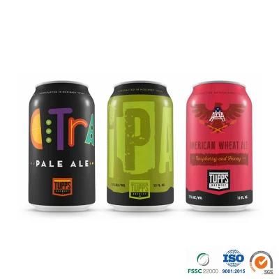 Factory Price Beer Customized Printed or Blank Epoxy or Bpani Lining Standard 12oz 355ml Aluminum Can