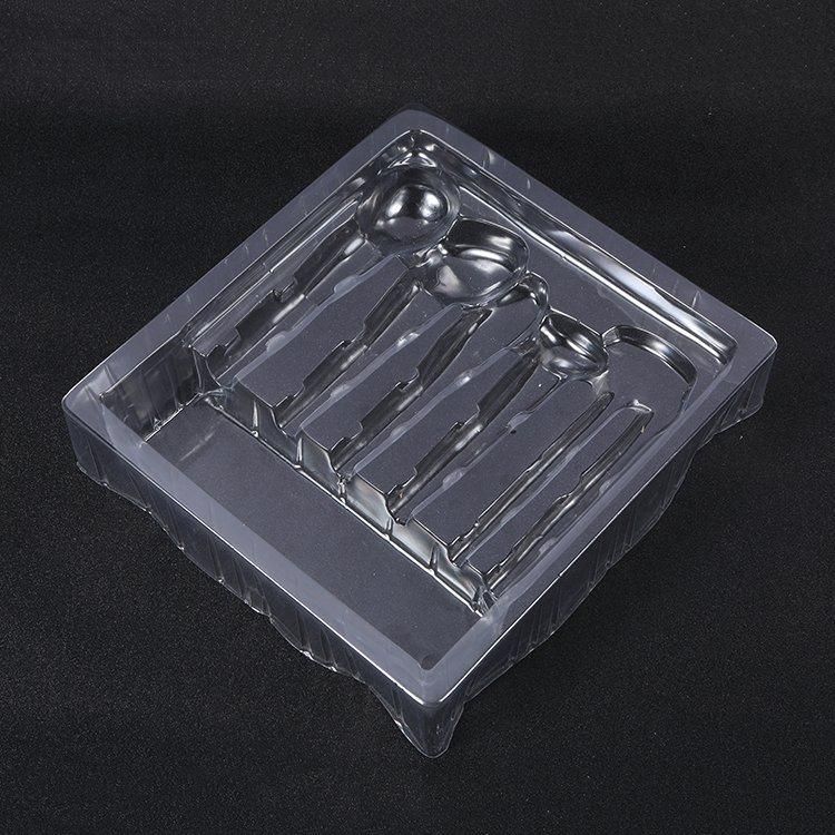 Disposable Plastic Pet Clear Food /Fruit /Cosmetic Packaging with Hinged Lid