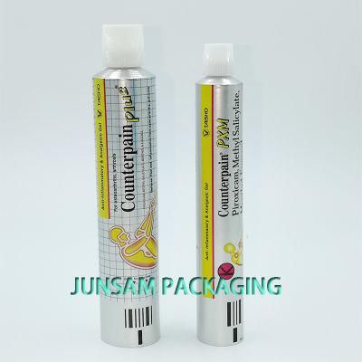 Big Size Aluminum Printing Tube Cosmetic Packing Collapsible Metal Container Hair Coloring China Supplier