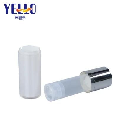 Personal Care Product Hot Selling Round Pearl White Airless Bottle