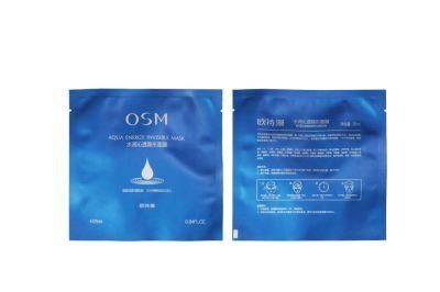 Custom Shape Design Women&prime;s Face Mask Packaging Pouches