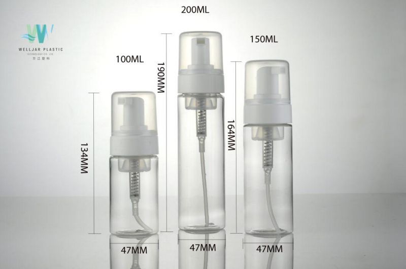 100ml Pet Foam Bottle with Good Quality Pump