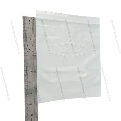 Custom Printed LDPE Double Zip Easy Lock Bag