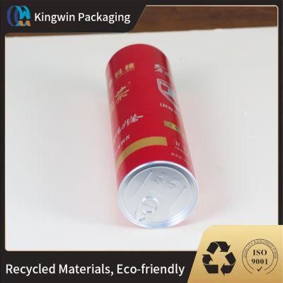 Circular Tube Recyclable Packaging Tube Wine Bottle Package Composite Tube Round Box Gift Box Packaging