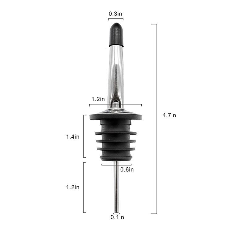 Quality Guaranteed Stainless Steel Pourer Spout for Oil Bottle