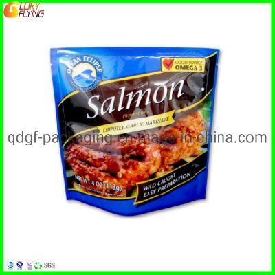 Seafood Packaging Biodegradable Bag with Zipper/ Plastic Bag