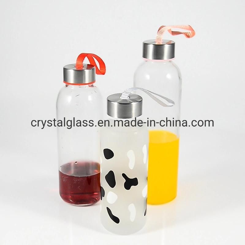 1000ml Water Drinks Glass Bottle with Screw Top 1L