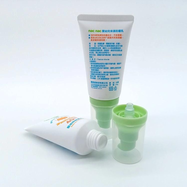 Plastic Cosmetic Packaging Hand Cream Face Cream Sunscreen