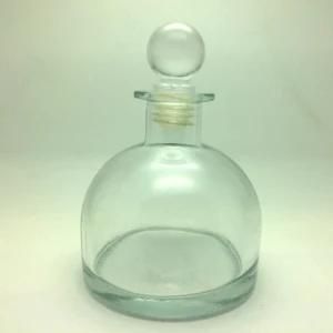 50ml Round Reed Diffuser Glass Bottle with Glass Stopper