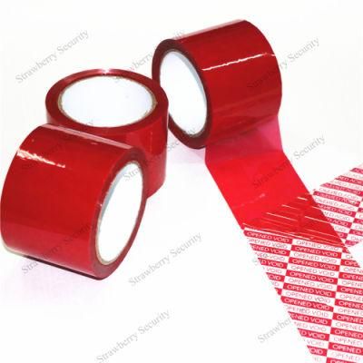 High Adhesive Box Sealing Void Security Tape Tamper Evident Tape