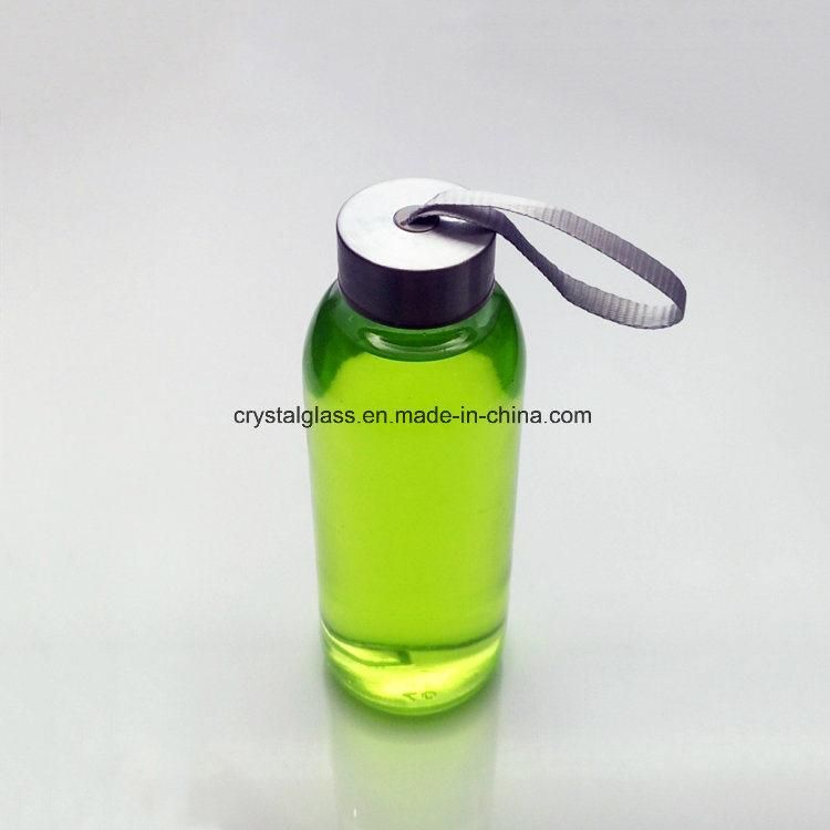 Custom Logo Printing Glass Water Bottle 300ml