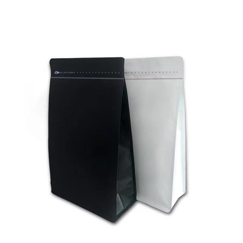 Kraft Paper Stand up Pouch with Clean Window and Zipper