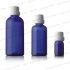 Frosted Essential Oil Bottle Excellent Quality 10ml 20ml 30ml 50ml Blue Frosted Glass Dropper Bottle