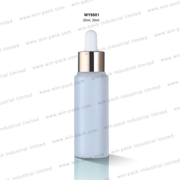 15ml 20ml 30ml 50ml Eco Friendly Mould Glass Dropper Clear Frosted Glass Serum Mould Frosted Glass Bottle with Dropper Bottles Eliquid Container for Skincare