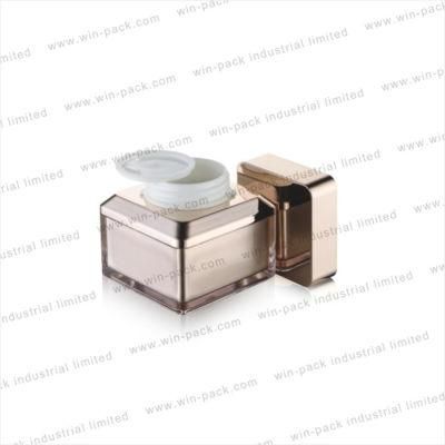 Winpack Hot Sell Cosmetic Skin Care Cream Packing Acrylic Outer PP Inner Jar 30g 50g