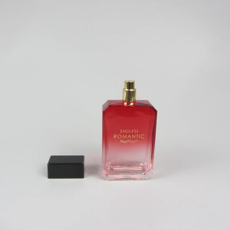 Square Spray Glass Empty Perfume Bottle 50 Ml 100ml