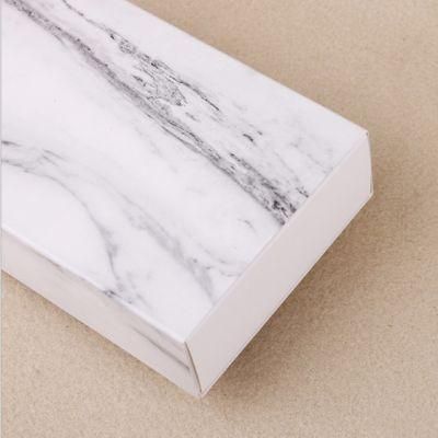 Customized Marble Pattern Gift Packaging Box Match Box