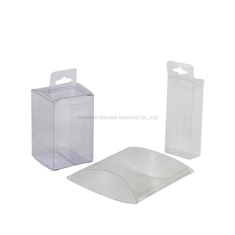 Custom Folding Toy Gift Clear Folding Plastic Box Packaging