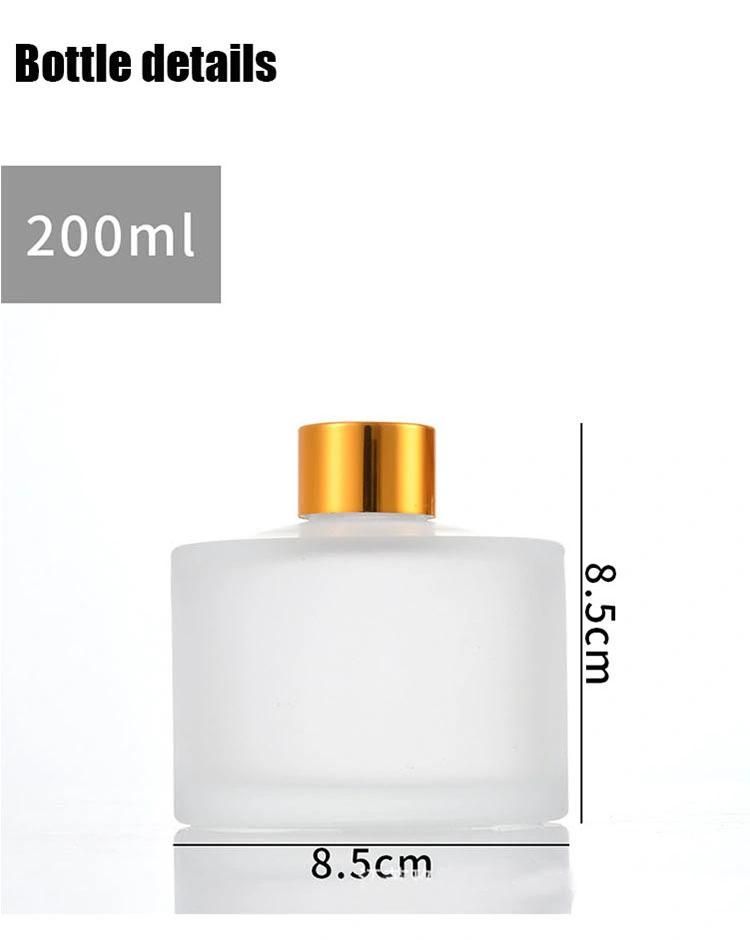 Customized Color Reed Diffuser Bottle Perfume Glass Bottle for Home Decoration