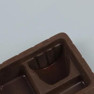 Customized Flocky Plastic Tray for Headset Packaging