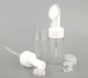 100ml Pet Plastic Bottle Foam Pump Lotion Bottle with Brush Cap