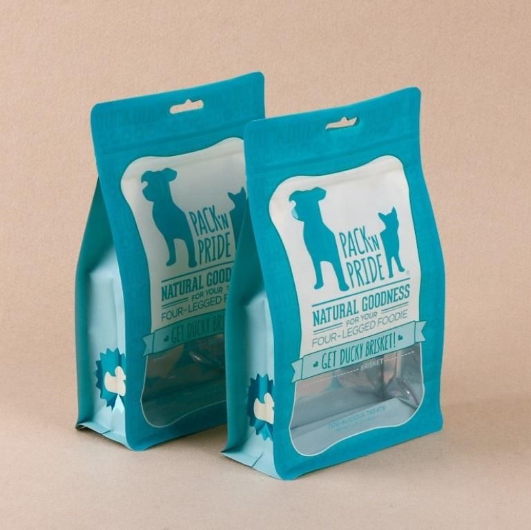 Custom Printing Compound Resealable OPP CPP PE Dog Food Packaging Plastic Bag