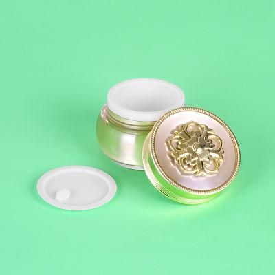 Manufacturer 10g 15g 20g 30g Round Acrylic Cream Jar Plastic Cosmetic Jar Packaging with Cosmetic Packaging