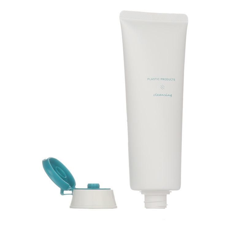 White Tube Cream Soft Tube Facial Cleanser Tube