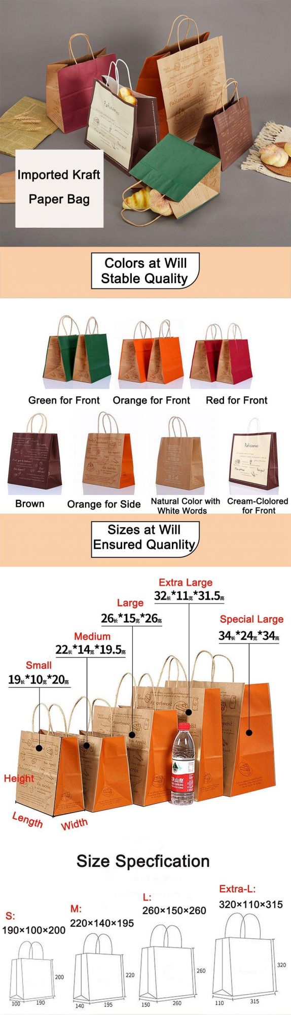 Top Supplier Best Servise Custom Luxury Kraft Paper Shopping Bag