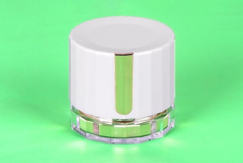 50g High Quality Round Plastic Jar Container Skin Care Cosmetic Cream Jar Plastic Jars with Lid