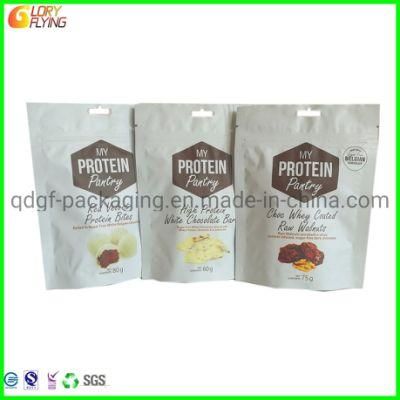 PE/Pet Double Layer Bio-Degradable Stand up Zipper Plastic Packaging Bag Jumbo Bag for Food