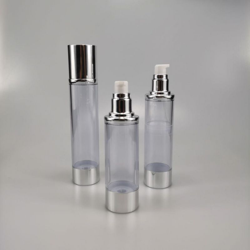 15ml 30ml 50ml 80ml 100ml 120ml as Airless Emulsion Bottle Vacuum Foundation Bottle Lotion Pump Bottle for Essence