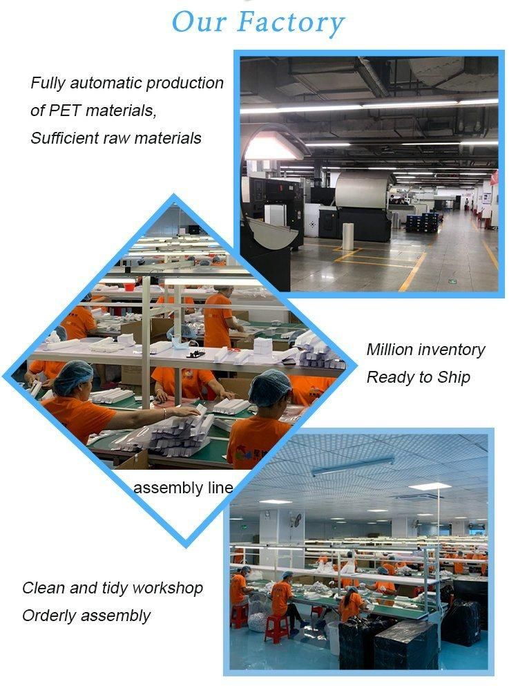 Clear Vacuum Forming Disposable Plastic Biscuit Blister Packaging Tray