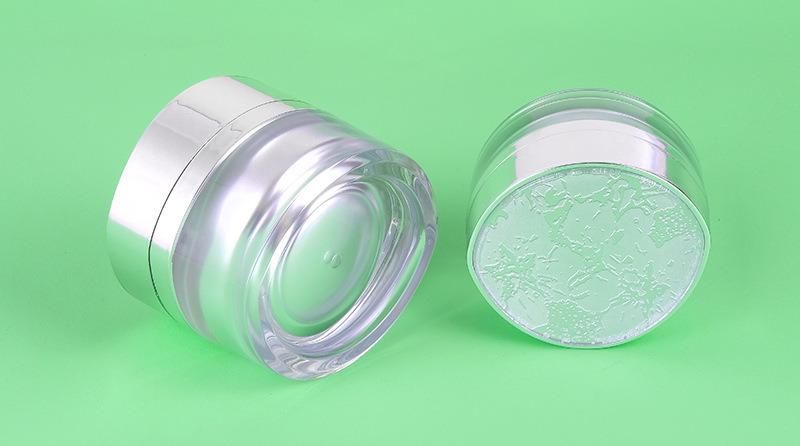 15g 30g 50g Jar 60ml 120ml Bottle Empty Elegant Cosmetic Container Cream Jar and Bottle Set Cosmetic Packaging