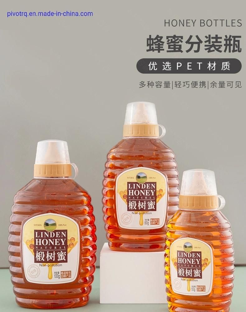 1000g 500g Plasticbottle Honey Syrup Squeeze Shape