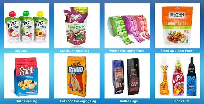 Dq Pack Customized Printing High Quality Specail Shape Beverage Packaging Stand up Pouch with Spout