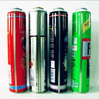 Clear Lacquer Necked-in 65*158 Empty Metal Tinplate Aerosol Can