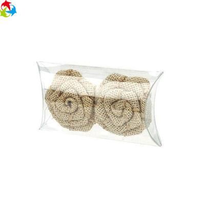 Custom Clear PVC Plastic Candy Pillow Boxes Packaging