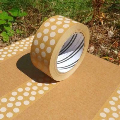 Heavu Duty Packing Kraft Paper Tape Water Box Packing Sealing Shipping Bonding Widely Use Brown Tape