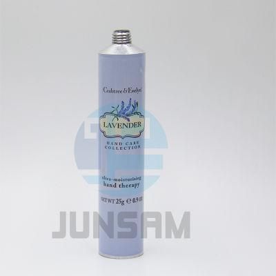 Aluminium Hand Cream Tube Open Orifice Octagonal Plastic Cap China Manufacturer