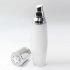 20ml 50ml White Acrylic Lotion Pump Bottle with Silver Lid