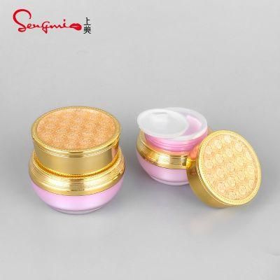 10g 15g 20g 30g 15ml 20ml 50ml 100ml Customized Acrylic Cream Jar and Lotion Bottle Set